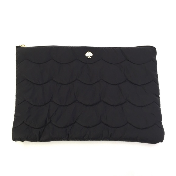 kate spade Handbags - Kate Spade NY Black Puffy Laptop Carrying Bag Case